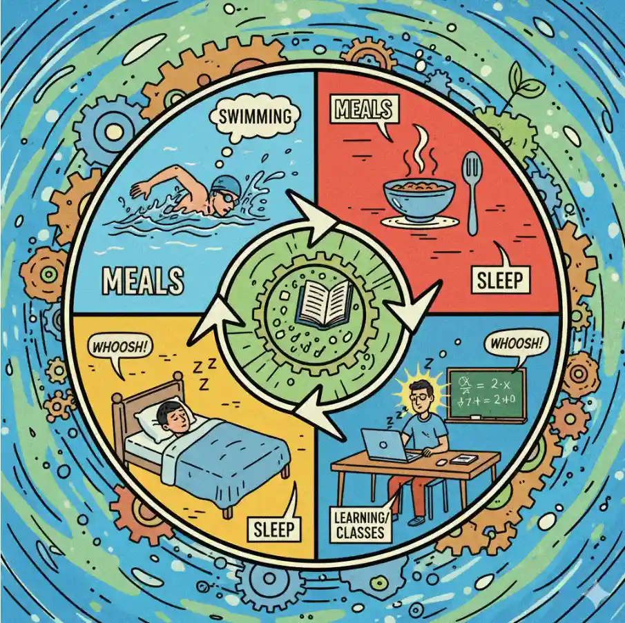 if(伙伴&&天气&&洗澡&&身体) return 游泳;